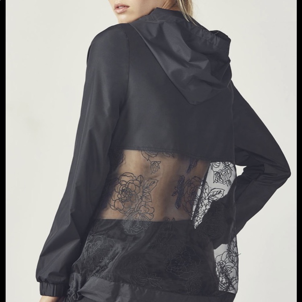 Fabletics Floral Mesh Pullover - image 2